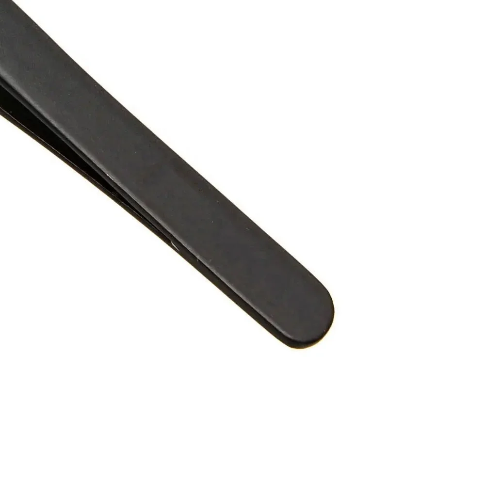 New Private Label Custom Lash Tweezers Fiber Tips Diamond Grips Straight Volume Fiber Tip Eyelash Tweezers For Ladies