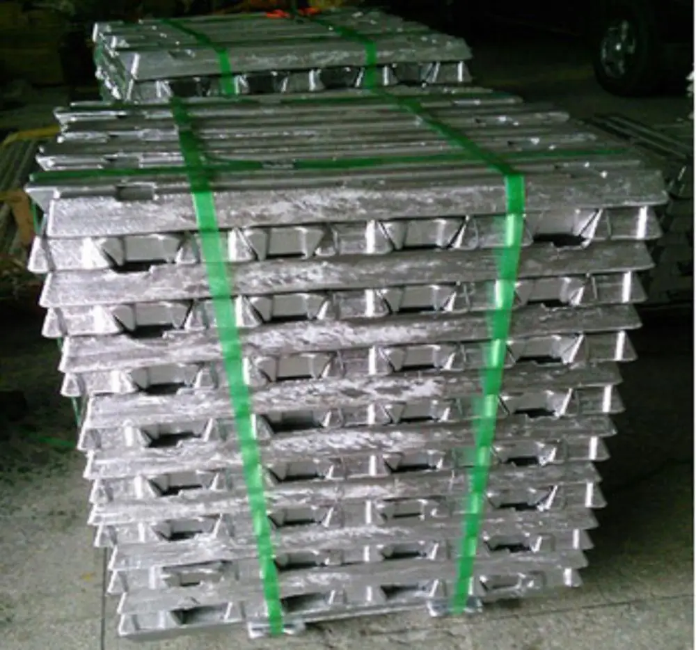 Available Grade Aluminum Zinc 99.7% Ingot steel ingot price for sale