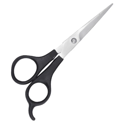 Professional Use Ergonomic Plastic Handle Barber Scissors - 2 Years Warranty Hair Scissors for Professionals & Beginners