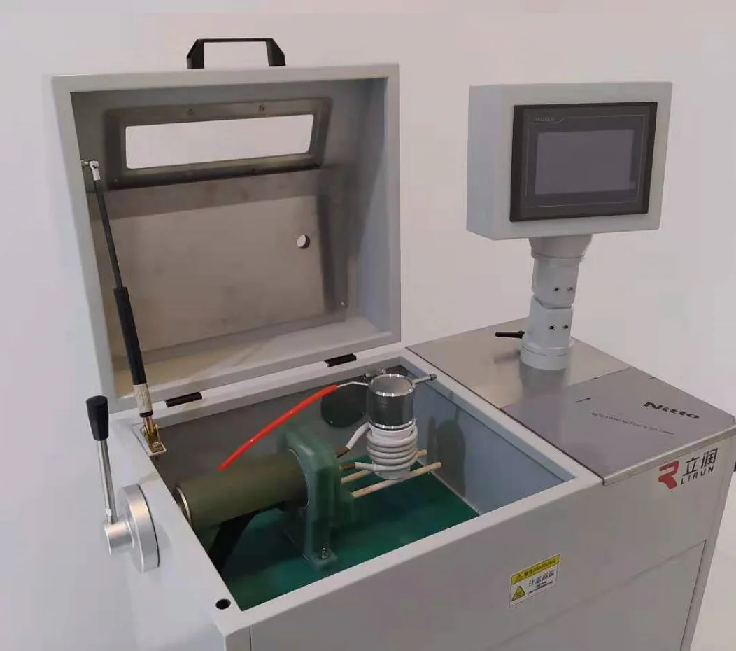 Lirun GRCR-I-Ar  China Cast iron pig iron 0.11T laboratory induction  fusion melting furnace for sale