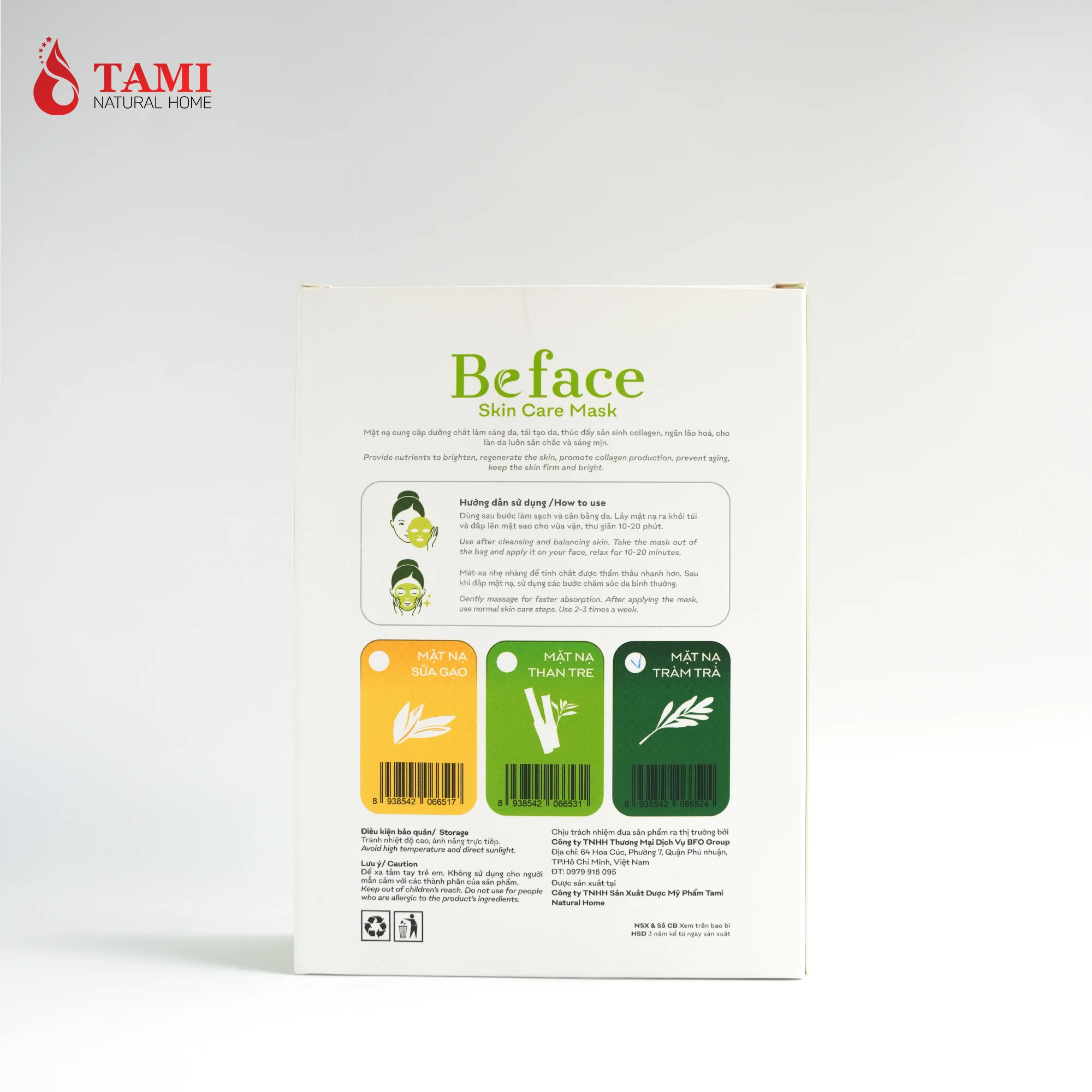 OEM Custom Daily Usage For All Skin Types Beface - Bamboo Charcoal Facial Sheet Sulfate-Free Silicone-Free Good Price