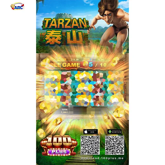 100 Plus online game Software APP coin game machine