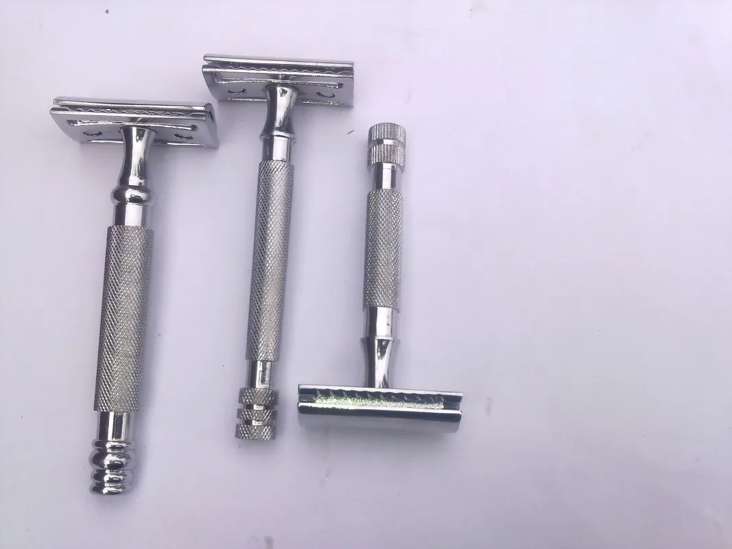 MACLURA Double Edge Shaving Safety Razor Art # MSE 6 Heavy Duty Safety Razor HD Safety razors fee engraving logo  rasiorhoble