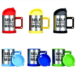 Top Rated Wholesale Supplies Reusable Stirring Milk Coffee Automatic Self Mixing Mug
