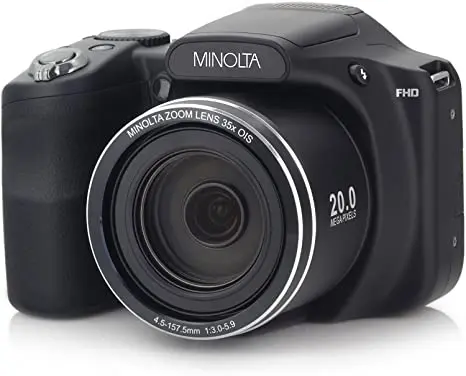 Minolta bizhub 20 мега пикселей высокого Wi-Fi цифровая камера с 35x оптический зум 1080p HD видео и