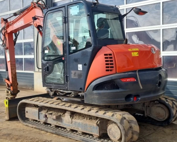 KX080-4A мини-экскаватор Kubota эффективное тяжелое строительное оборудование подержанное хорошая цена зубчатый подшипник коробки передач 10 тонн
