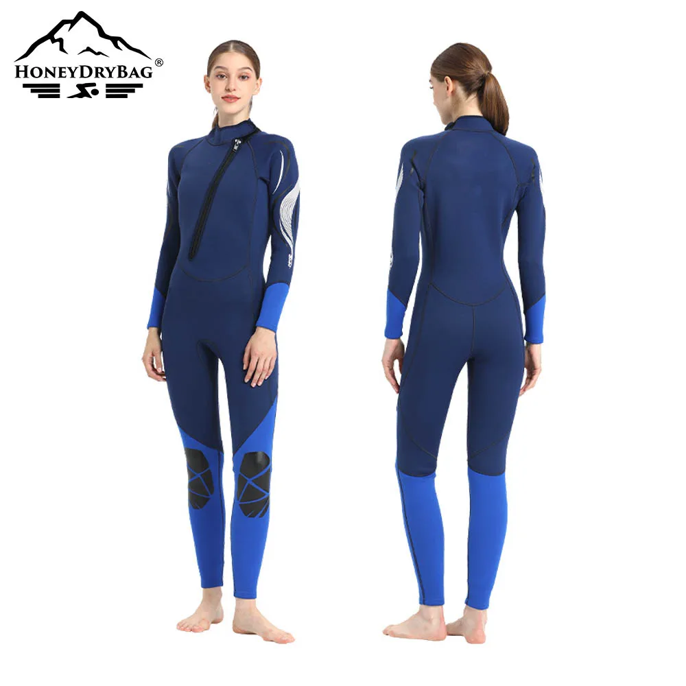 2024 Hot Sale Long Diving Surfing Swimming Snorkelling Harpoon SBR Tight Wetsuit
