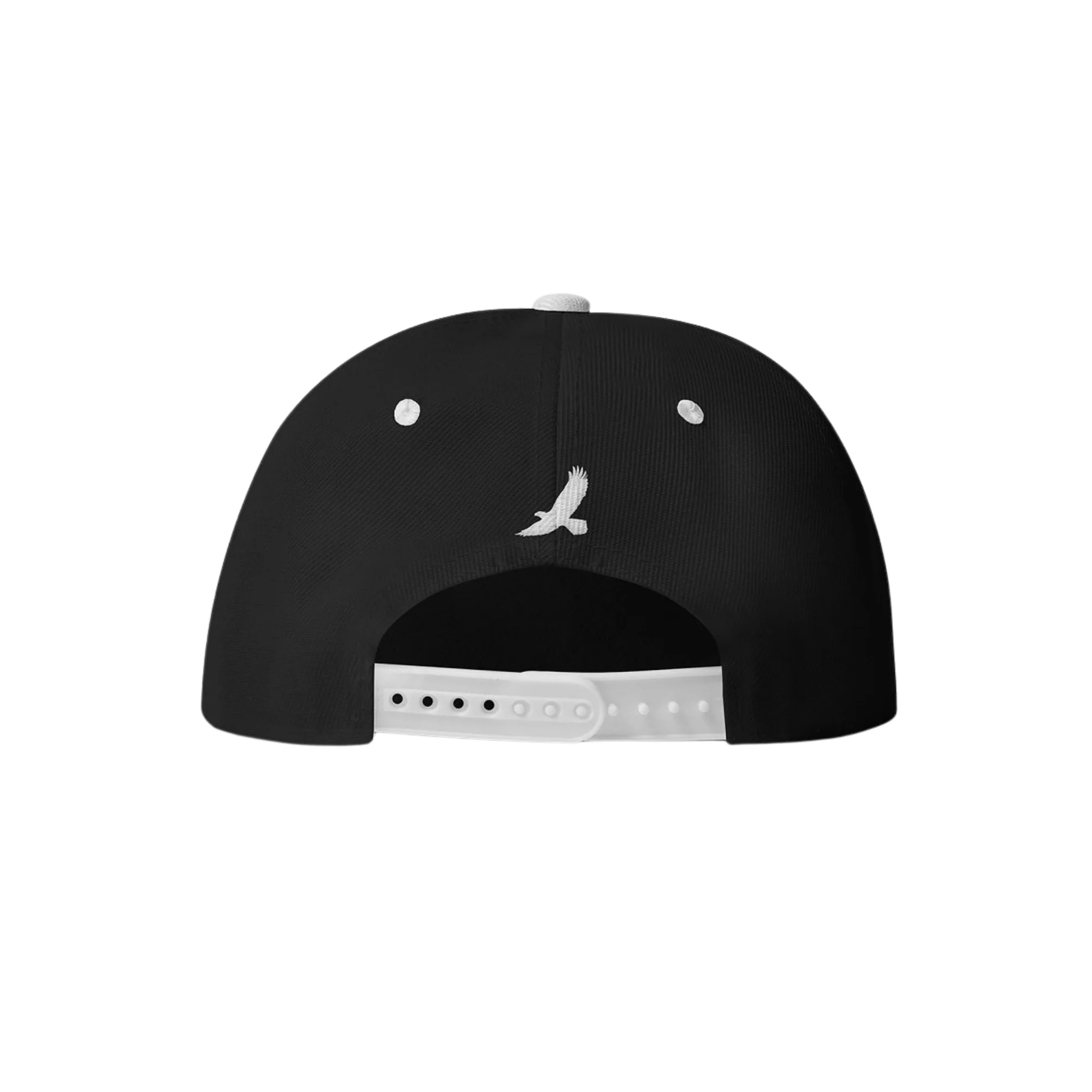 Custom Design Logo Hat 6 Panel Cotton Structured Two Tone Blank Plain Solid Color Flat Brim Men Snapback baseball Hat