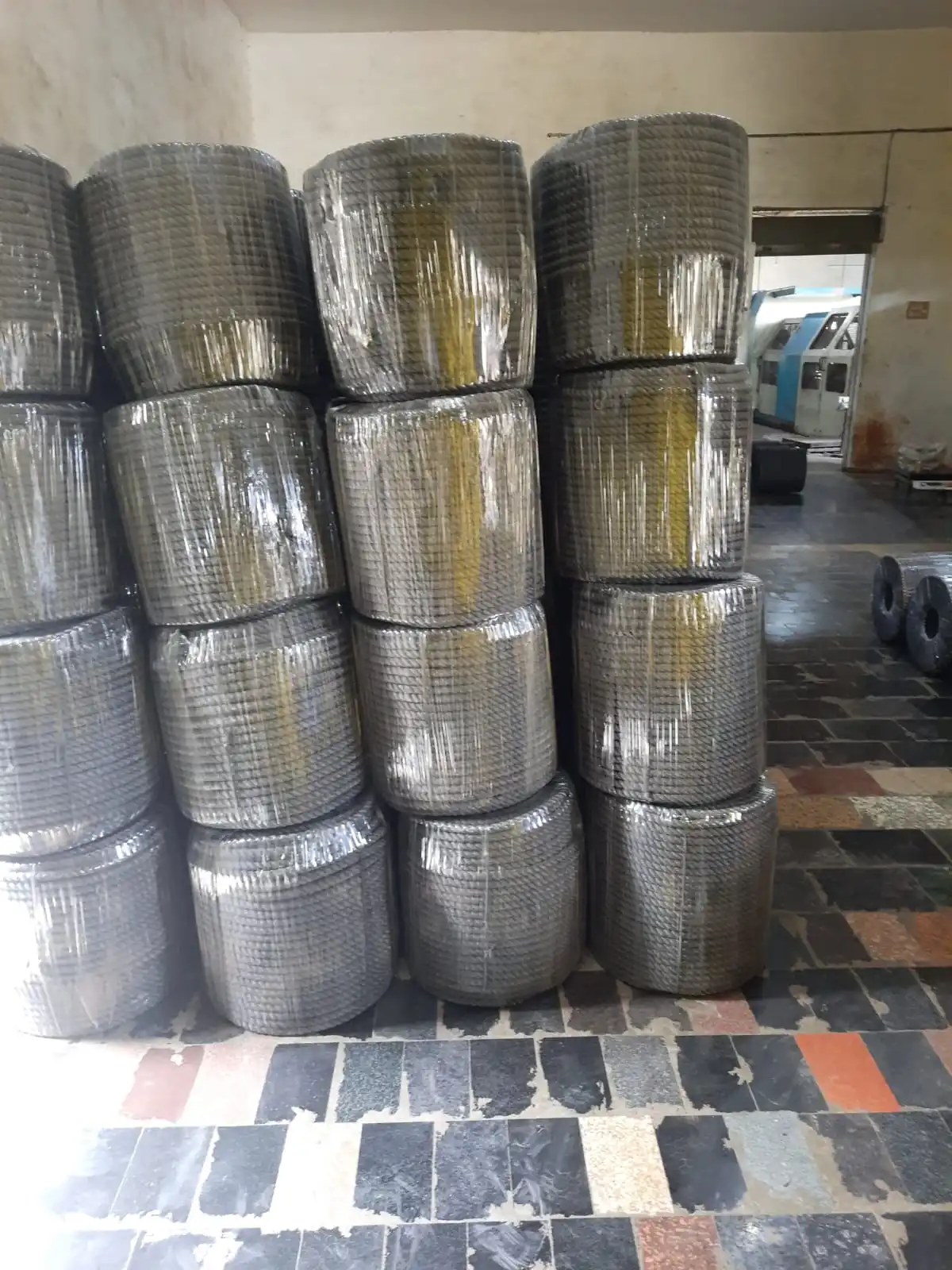 strand Twisted Virgin Material PE Monofilament Rope Durable Plastics Packaging PP Twisted Rope
