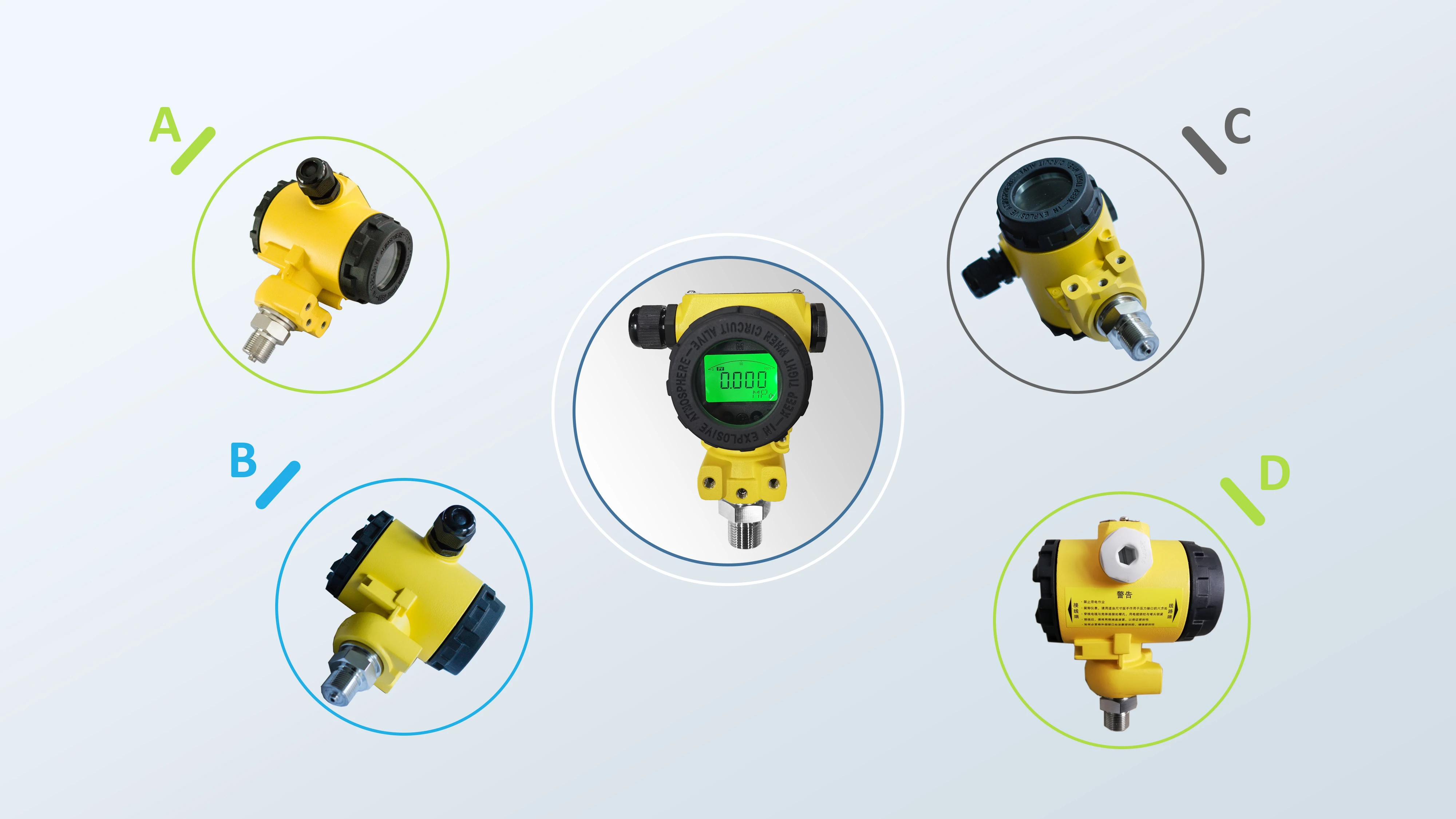 universal HART protocol  IP65 pressure Transducer Sensor