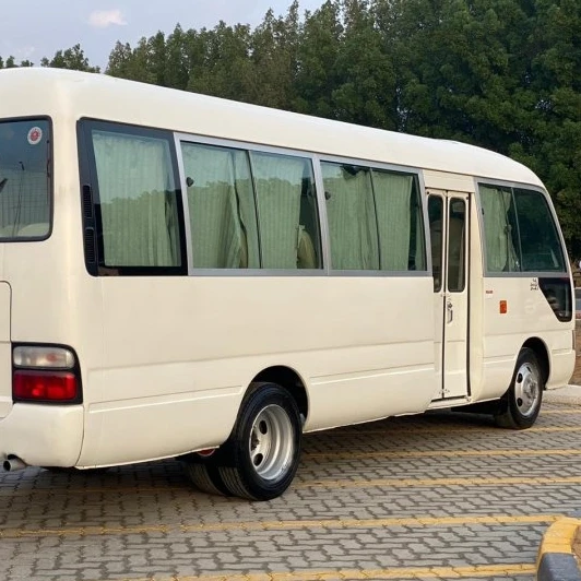Coaster Buses Toyota Coaster Automatic Doors 16 - 30 Euro 2 Diesel Seater Bus Used Coach Bus