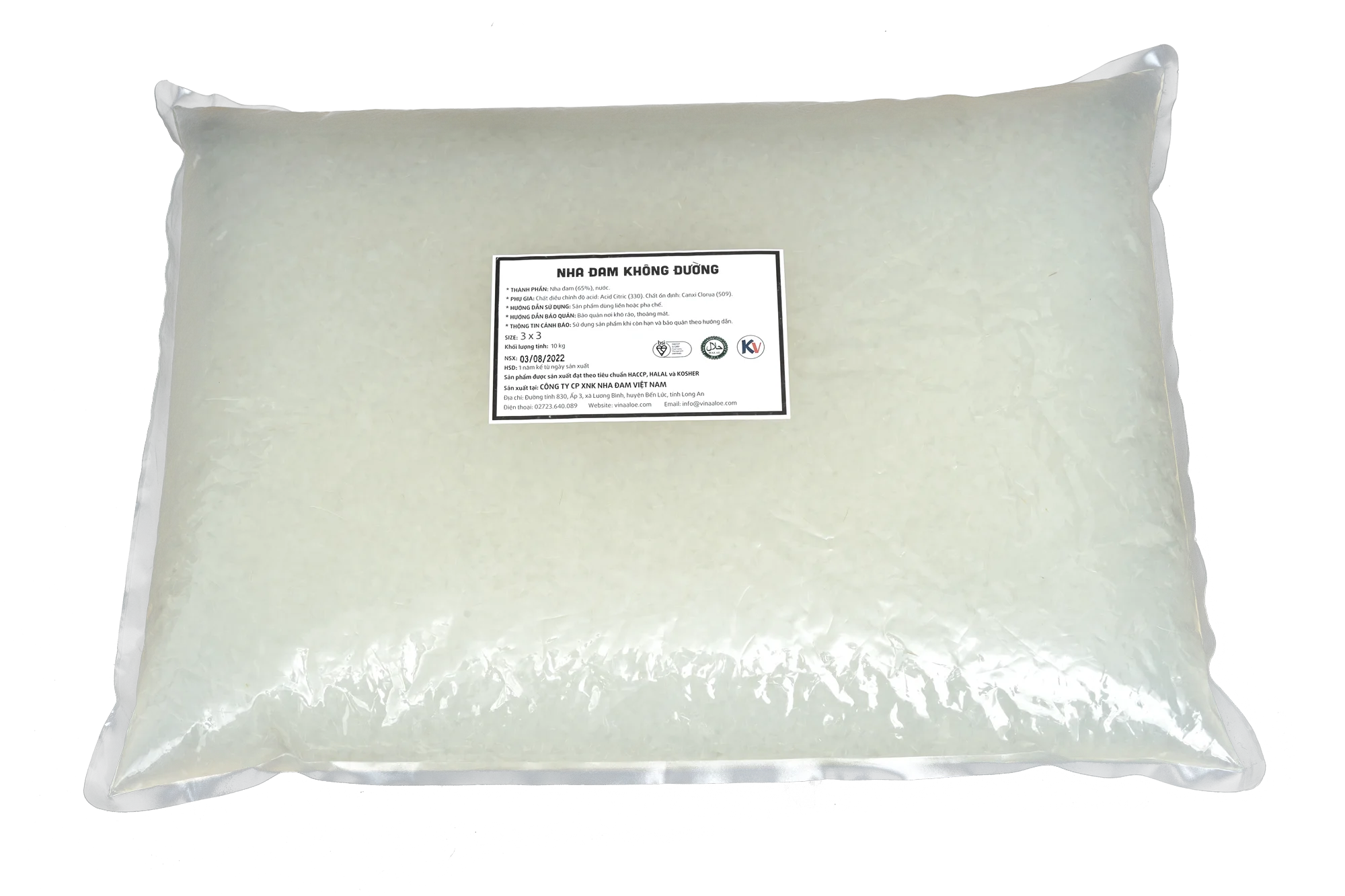 Vietnam New Solvent Extraction Healthcare Plant Extract Herbal 65% Solid Sugar-free Aloe Vera Jelly With 12 Months Shelf Life