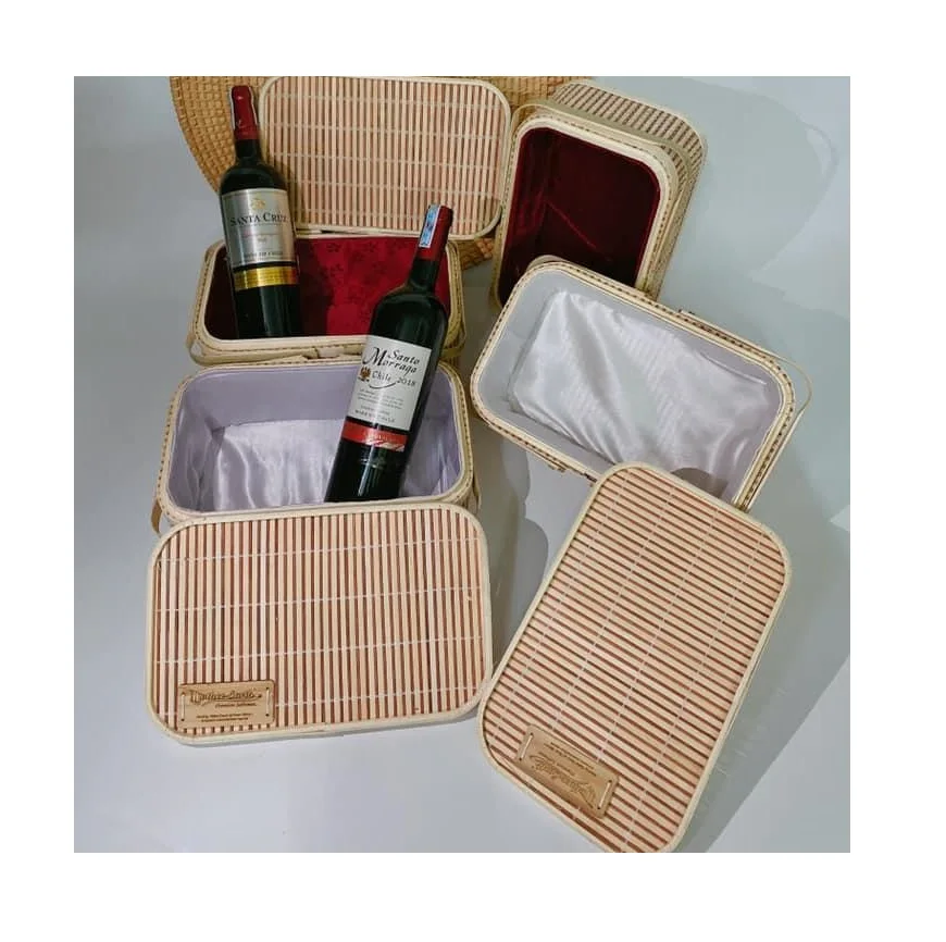 Factory Custom Picnic Baskets Shopping Storage Baskets Wicker Picknick Korb Picnic Basket