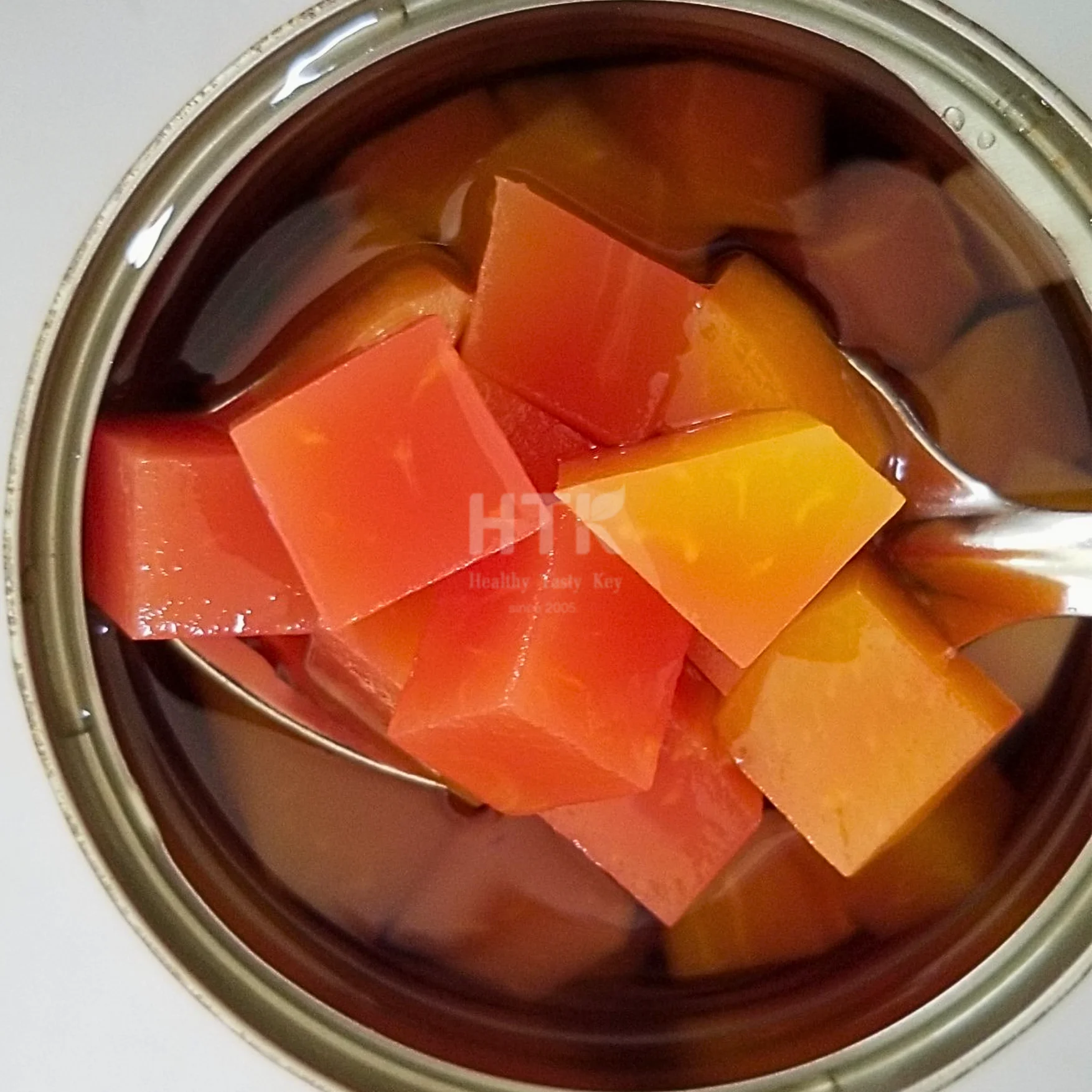 Trending 2023 YELLOW/RED PAPAYA PAWPAW PAPAW Canned in Syrup of HTK Food factory from Vietnam used for Food & Beverage