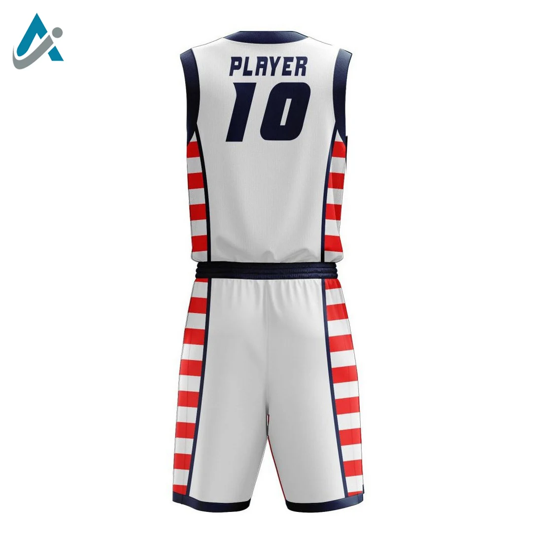 Team Wear Sports Custom sublimation high quality Purple And Multi Full Printed basketball uniform set And jersey