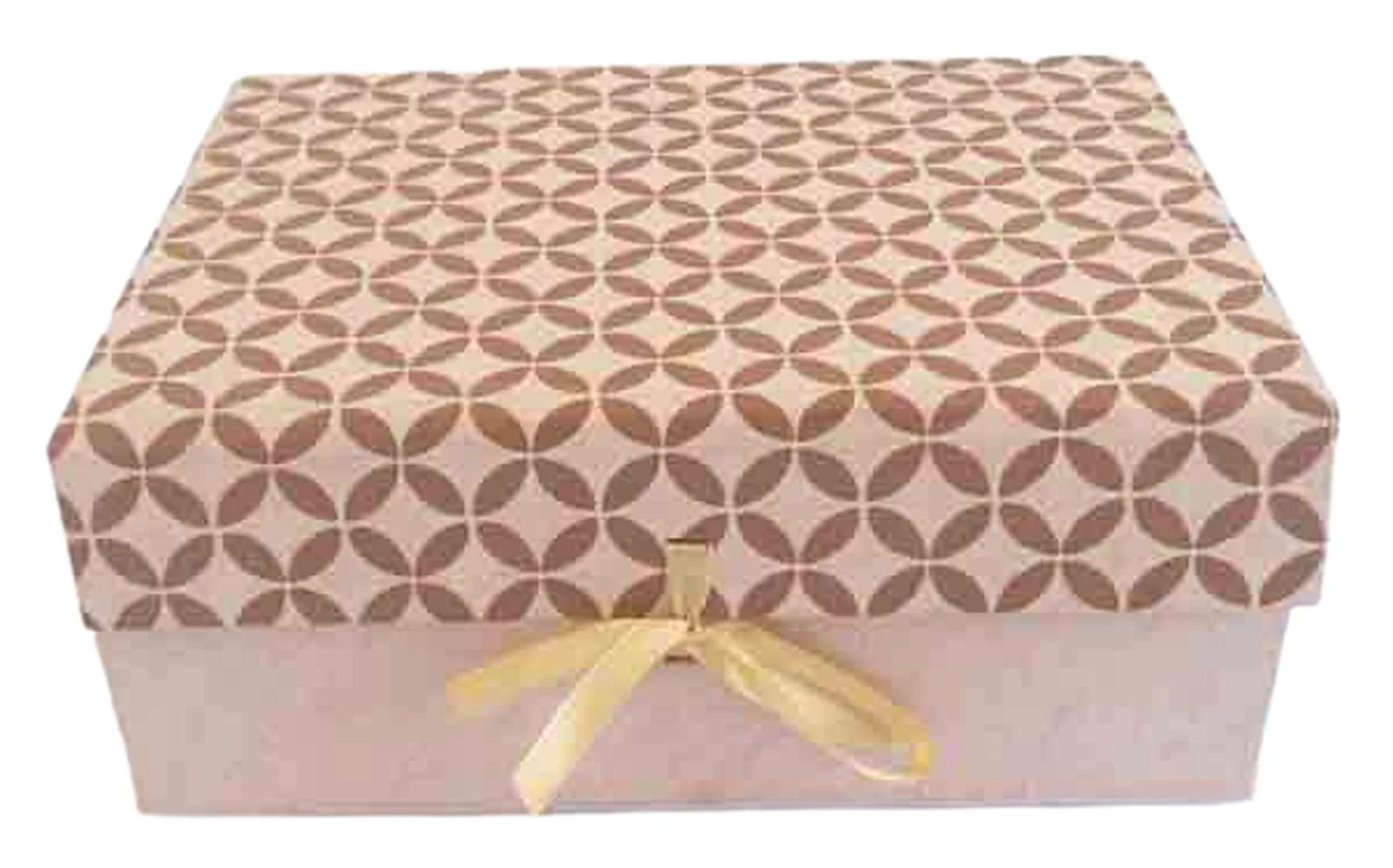 Wholesale Handmade Custom Cardboard Folding Solid Ribbons Closure Gift Cardboard Packaging Box For Shops And Festival