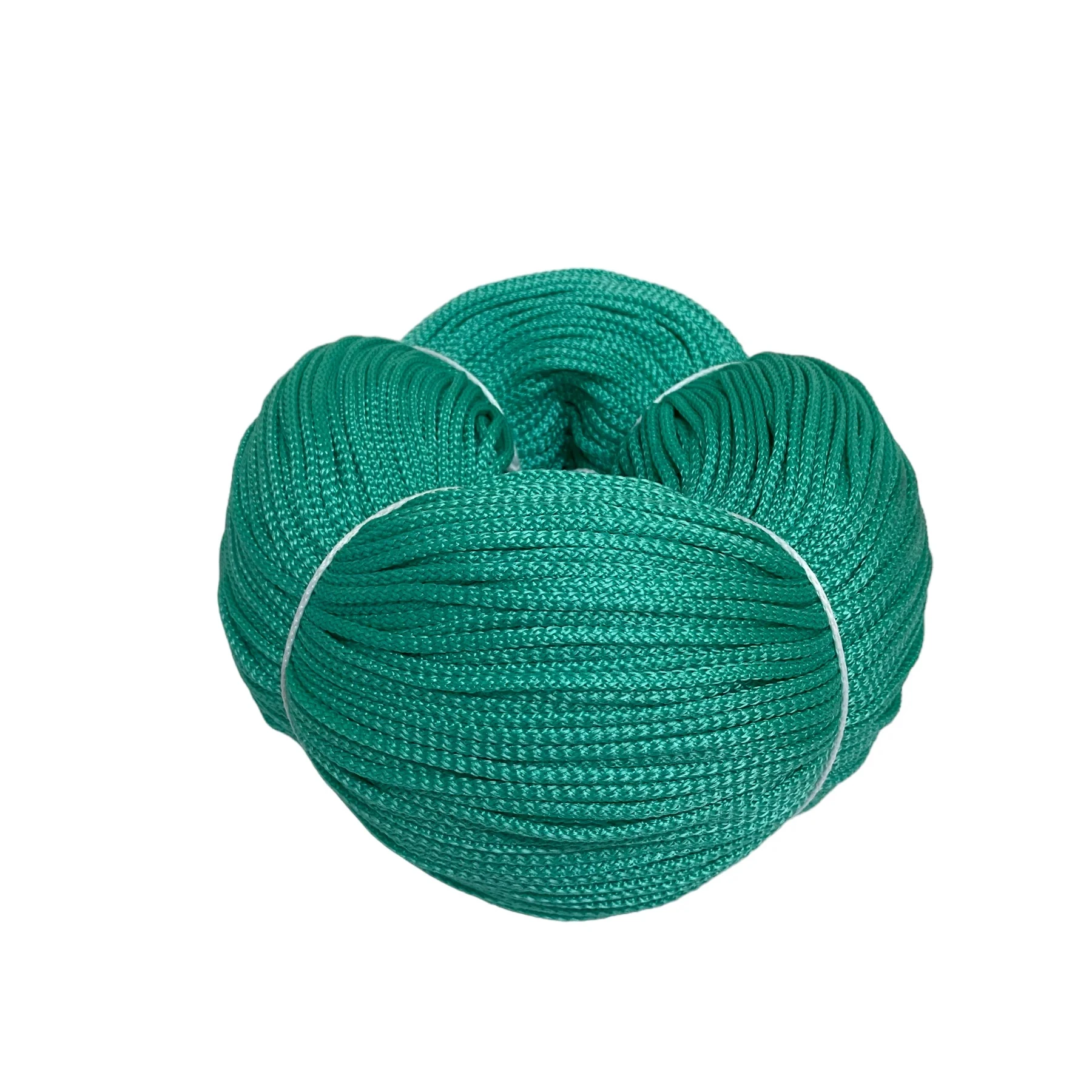 PP Crochet Colorde Nylon Draw String Bags 4mm 14mm Braided Rope Knitted Polypropylene Polyester Cords Outdoor Lining Pattern