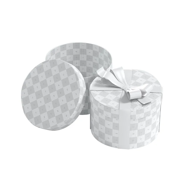 Biodegradable Flower Tube Packaging Cardboard Customized Colorful Round Gift Box Logo Printed Cylinder Paper Box