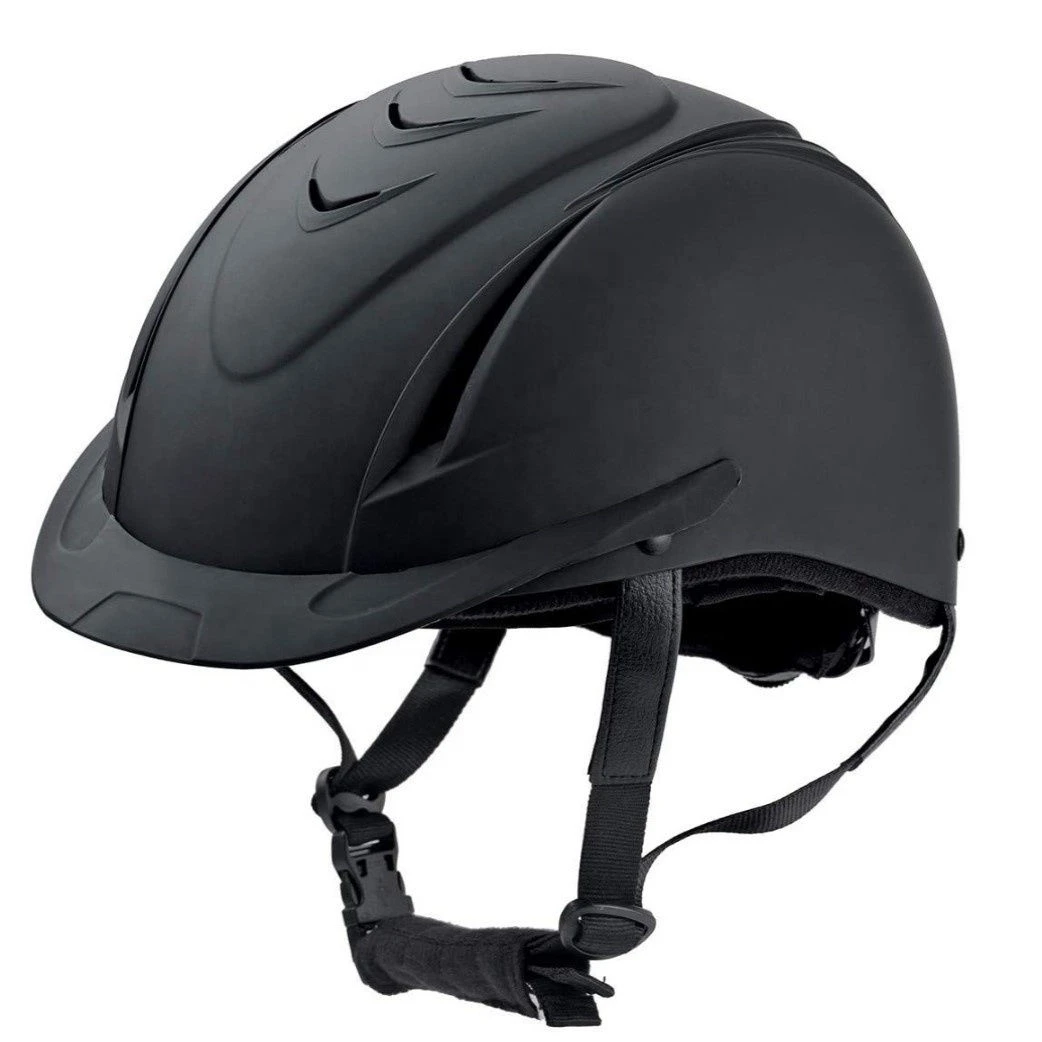 Equestrian Riding equipment  Horse Riding Helmet Black Half-covered Horse Riding Safety Cap Helmet 54-60cm