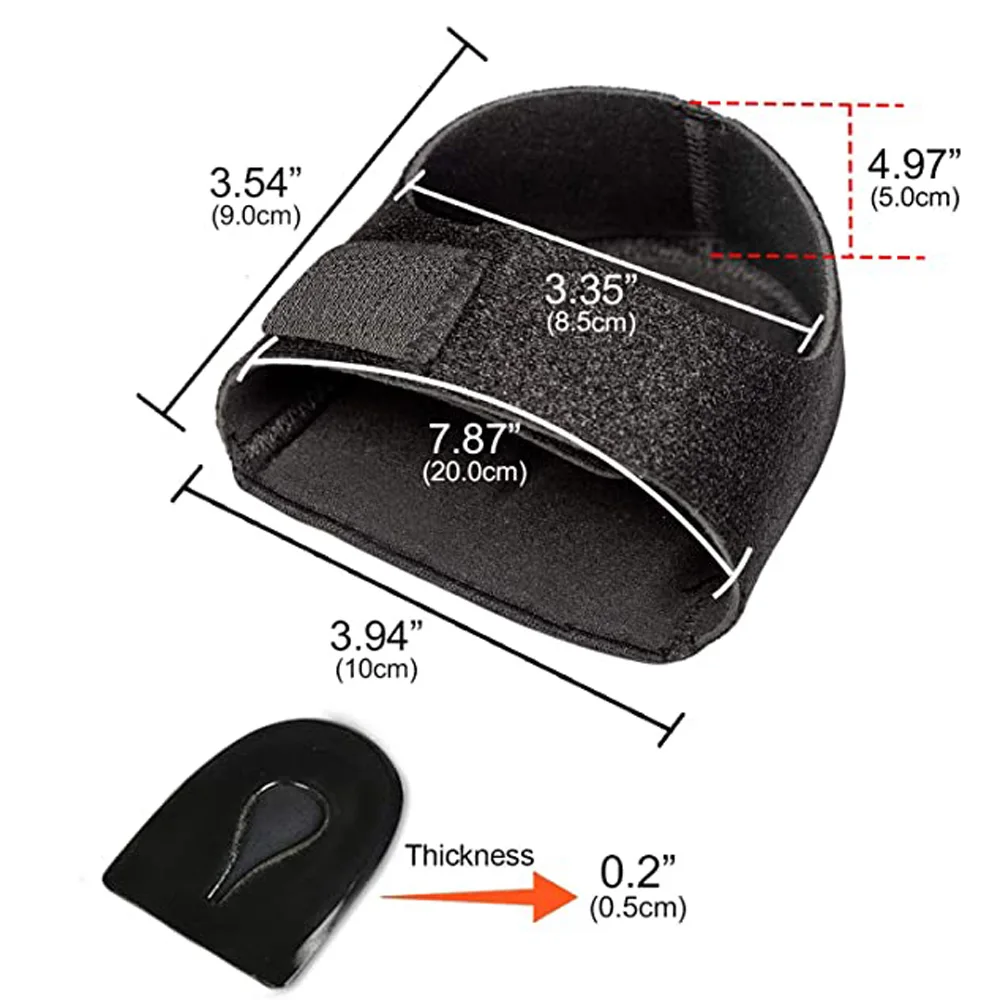 Dexam Heal Guard Under Socks Orthotic Insole Compression Wraps Flat Feet High Arches Support Brace Set