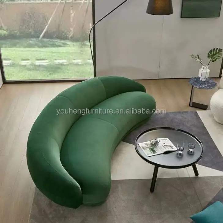 In Stock Designer Bedroom Single Armchair Sleeper mid century leather Couch Sofa furniture sofa living room