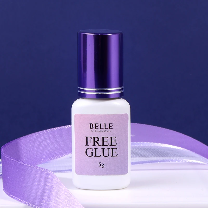 Клей BELLE Free 5 г без ПММА и Гидрохинона 4 недели недель с длительным удерживанием клей премиум-класса изготовленный в Корее поставщик