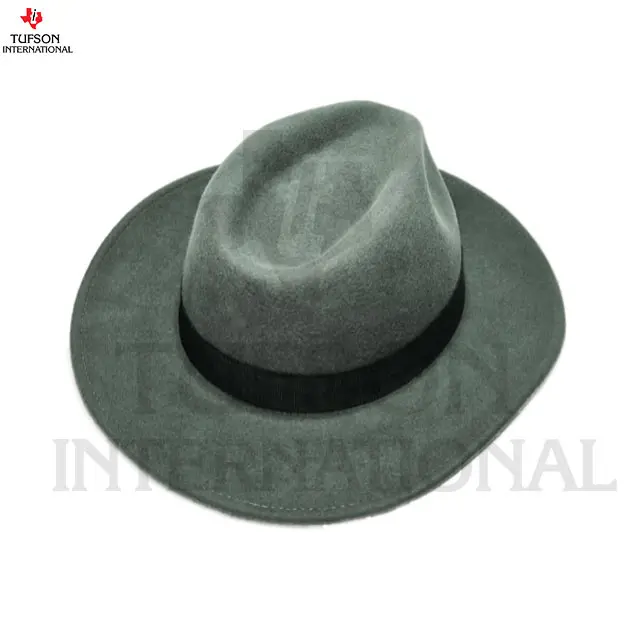 Модный дизайнер унисекс двухцветные Гибкие Плоские широкополые шерстяные фетровые ковбойские шляпы для мужчин и женщин