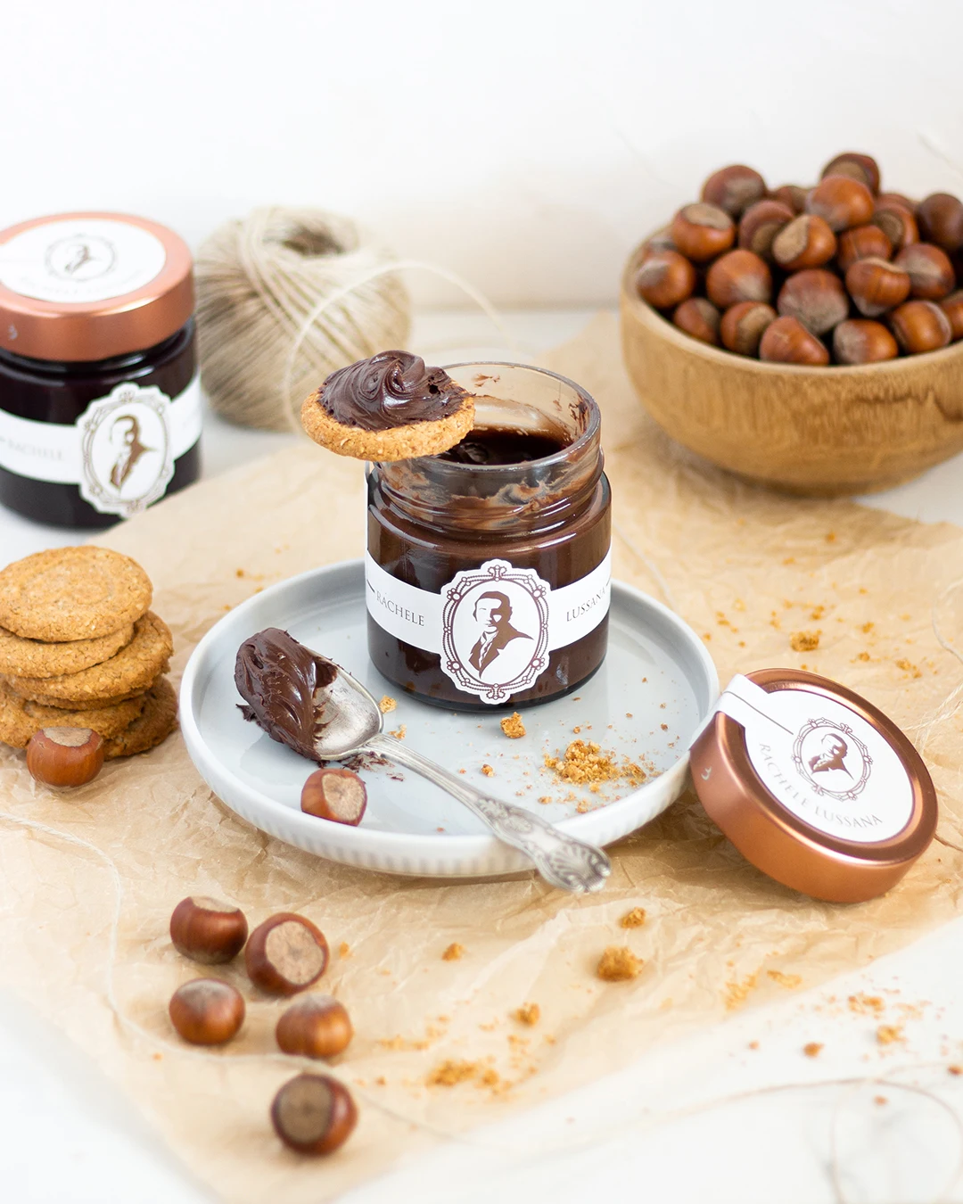 High quality Italian spreadable cream with Hazelnut 220g made with high-quality and natural ingredients