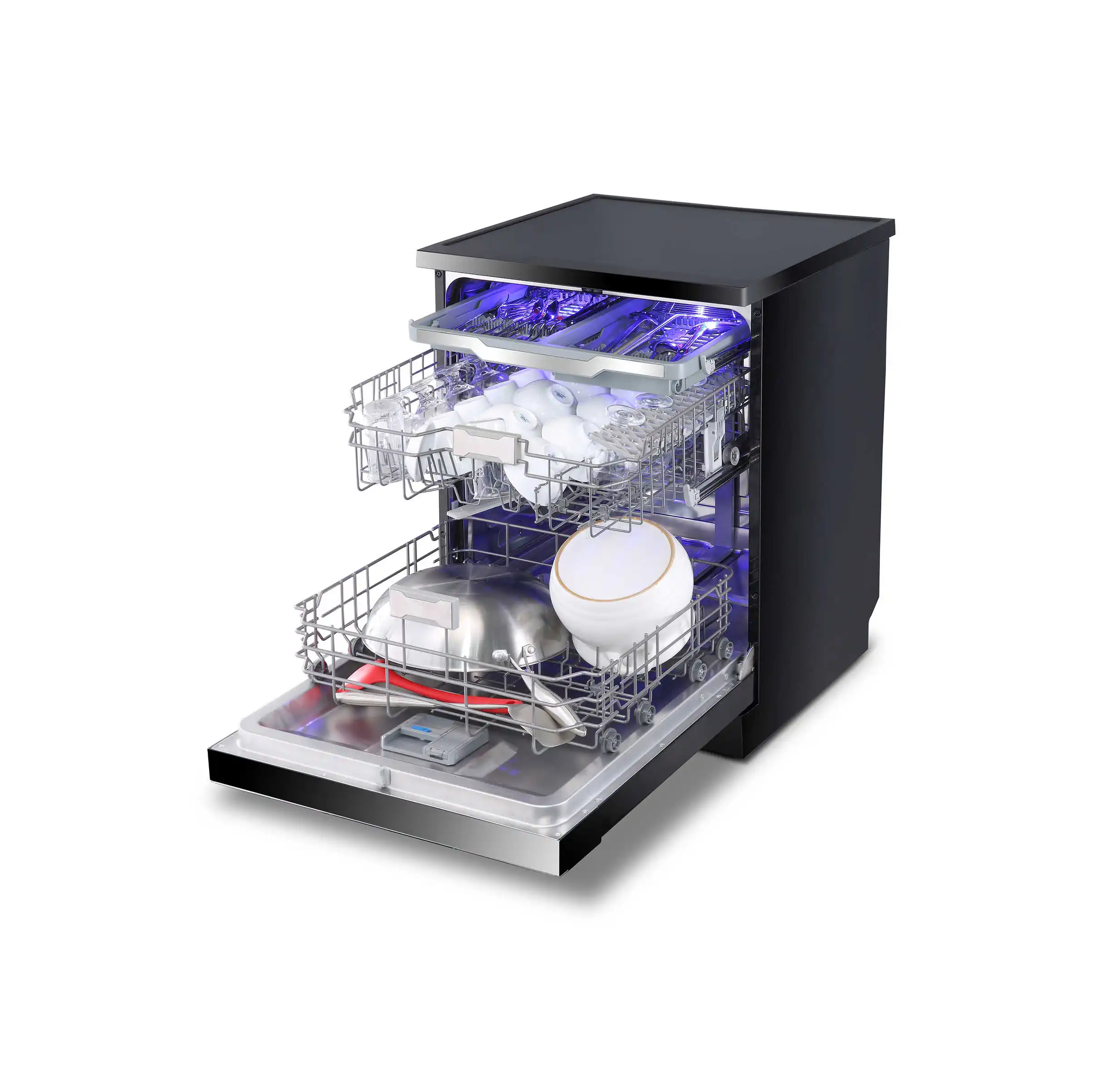 15~16 Place Settings Automatic Smart Dishwasher Household 60cm Built-in Dishwashers With Drying Function