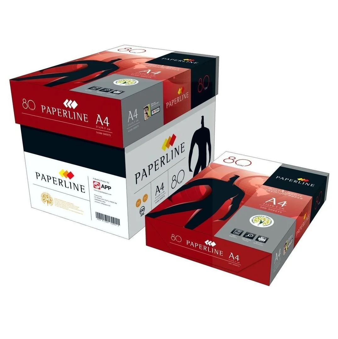 Paperline / Paperbase Gold 80 Gsm A4 White Office Copier Paper