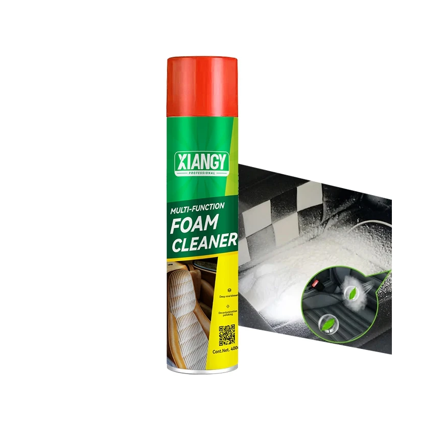 Auto care 650ml all multifunction multipurpose foam cleaner car interior and house cleaning wax Multi-purpose Foam Cleaner