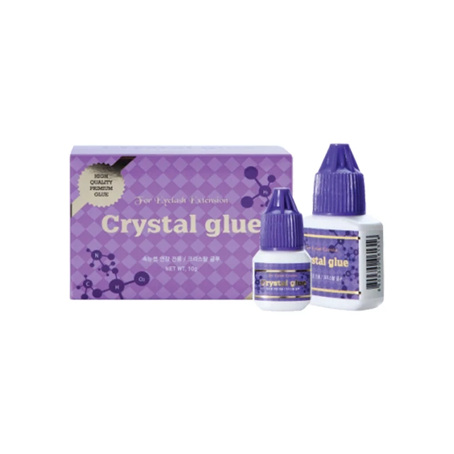 In Korea Best Selling Product Premium level glue with KC certificate for an exclusive silk eyelash Crystal Glue(5,10g)