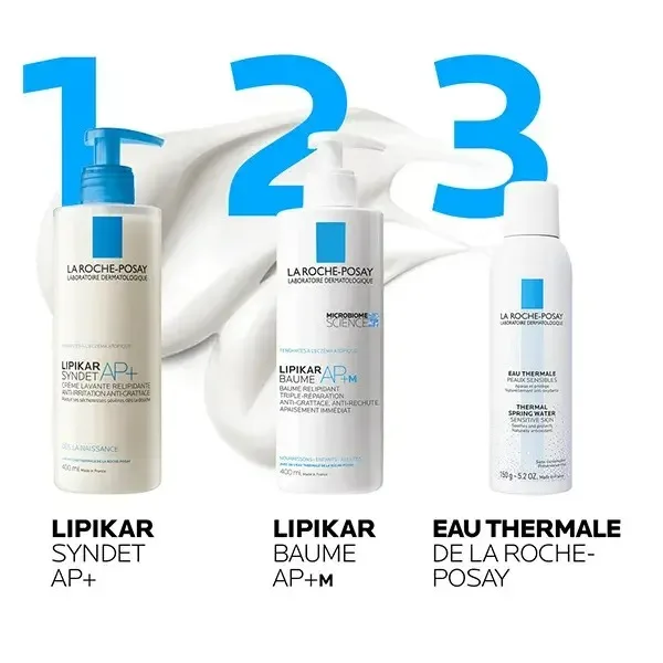 La Roche Posay Lipikar Baume AP M / Syndet AP/EAU Thermale De