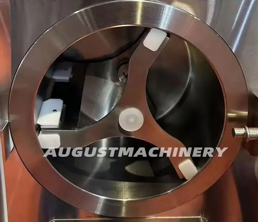 August Commercial Industrial italian ice cream pasteurizer batch freezer Maker hard ice cream machine price