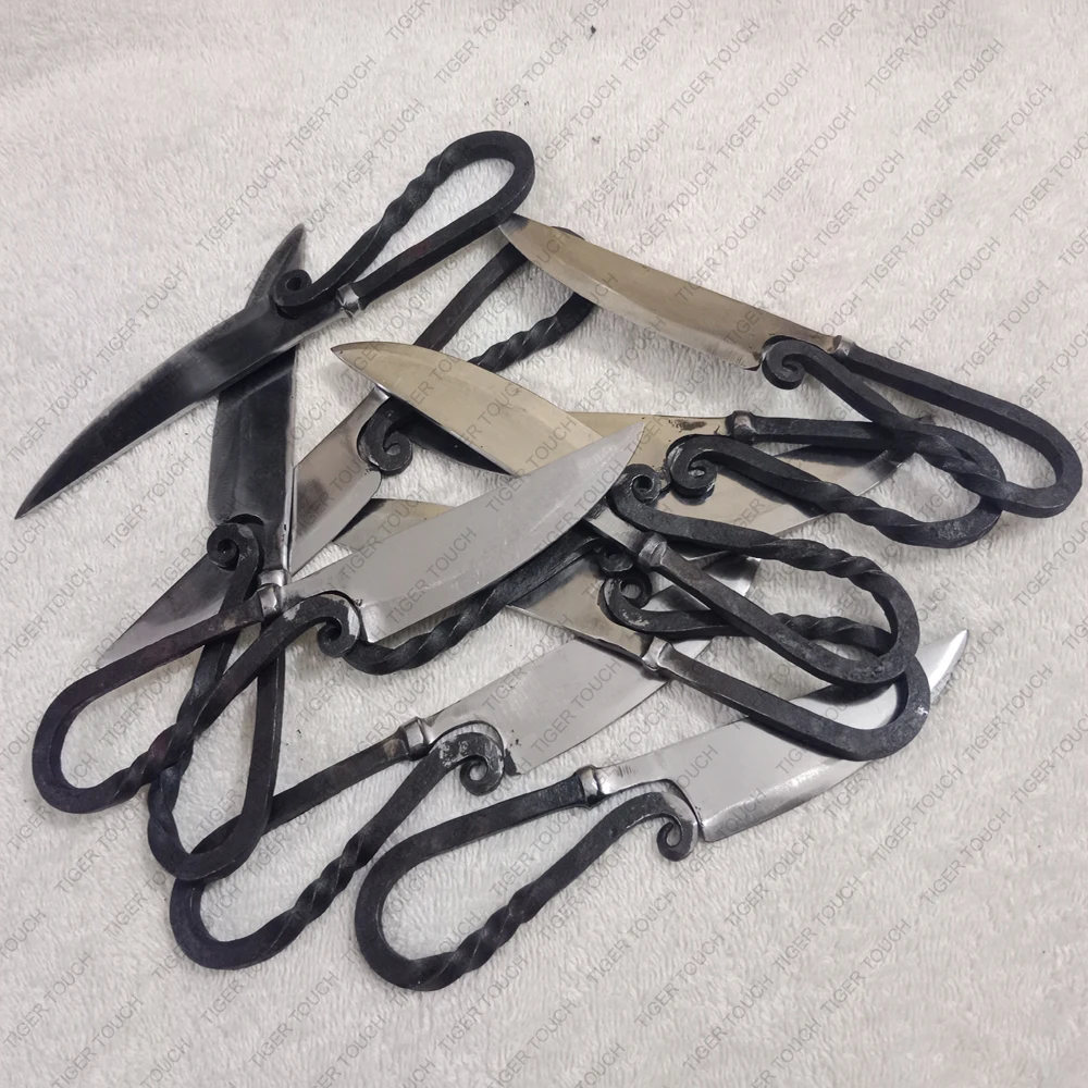 Hand Forged Medieval Eating Utensil Feasting Set Spoon Knife & Fork TT-5394