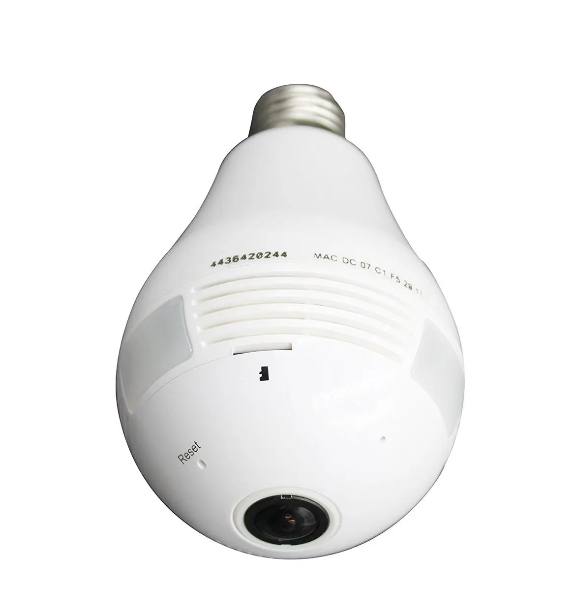 Led Bulb Camera- Panoramic Hidden Plastic Bulb Camera For Security light bulb for sale