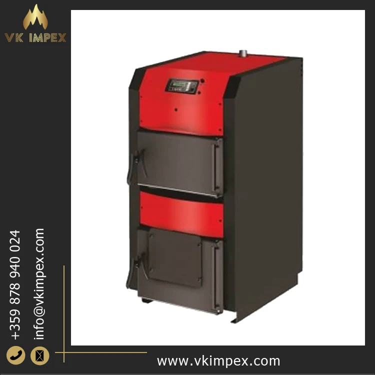 Premium Quality 30kW Solid Wood Boiler Bulgaria High Heating Nominal Power Heat Output Simple Installation Modern Pellet Stoves