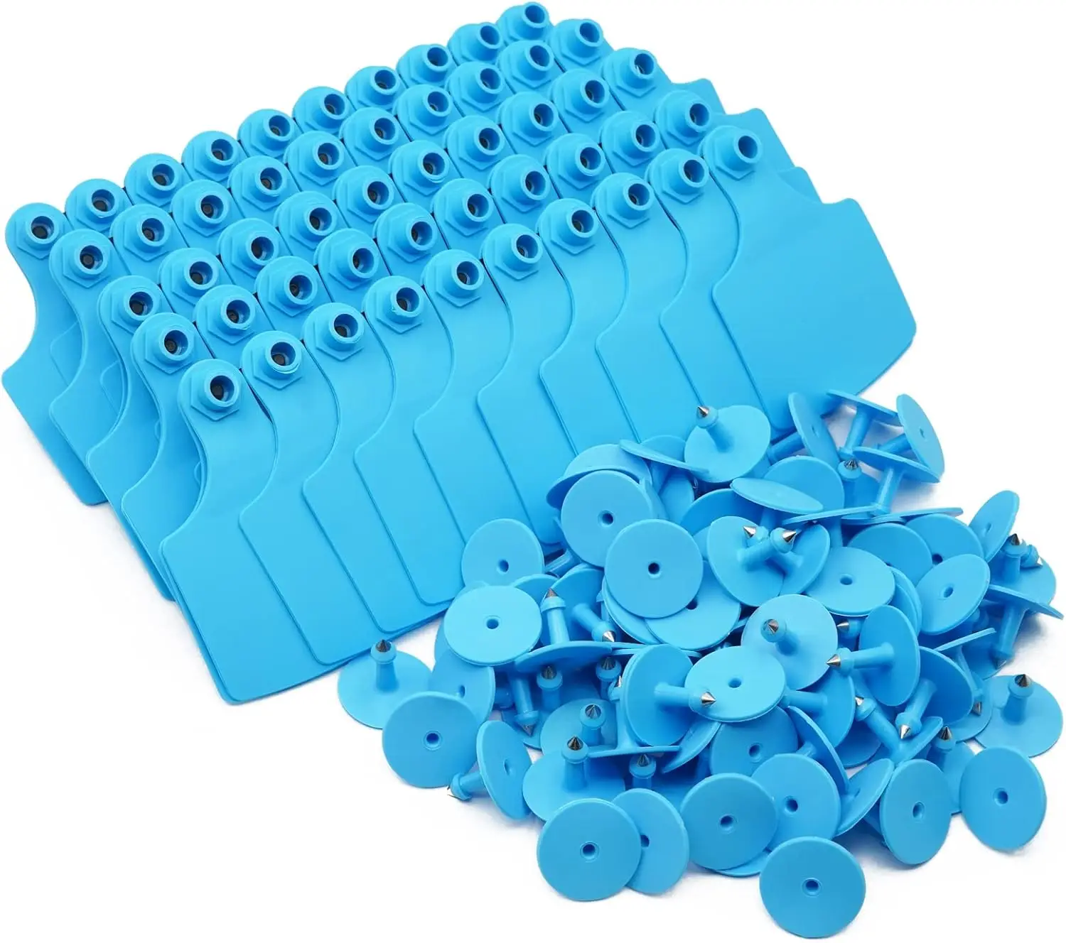 Veterinary Marker Cattle Tags TPU Plastic Reusable Livestock Ear Tag Cow Calf Blank Animal Identification Earring Label Ticket