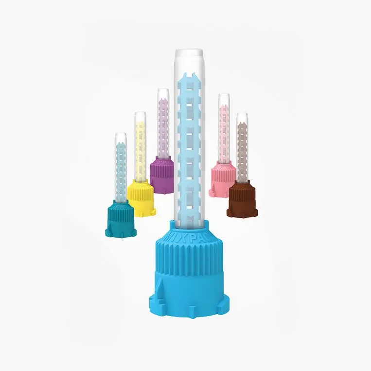 Factory Supplier Dental Plastic Disposable Dental Impression Mixing Tips Mixer Nozzles