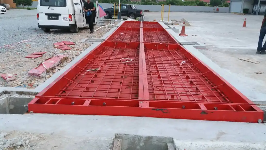 Zonjli Concrete Weighbridge Truck Weight Scale