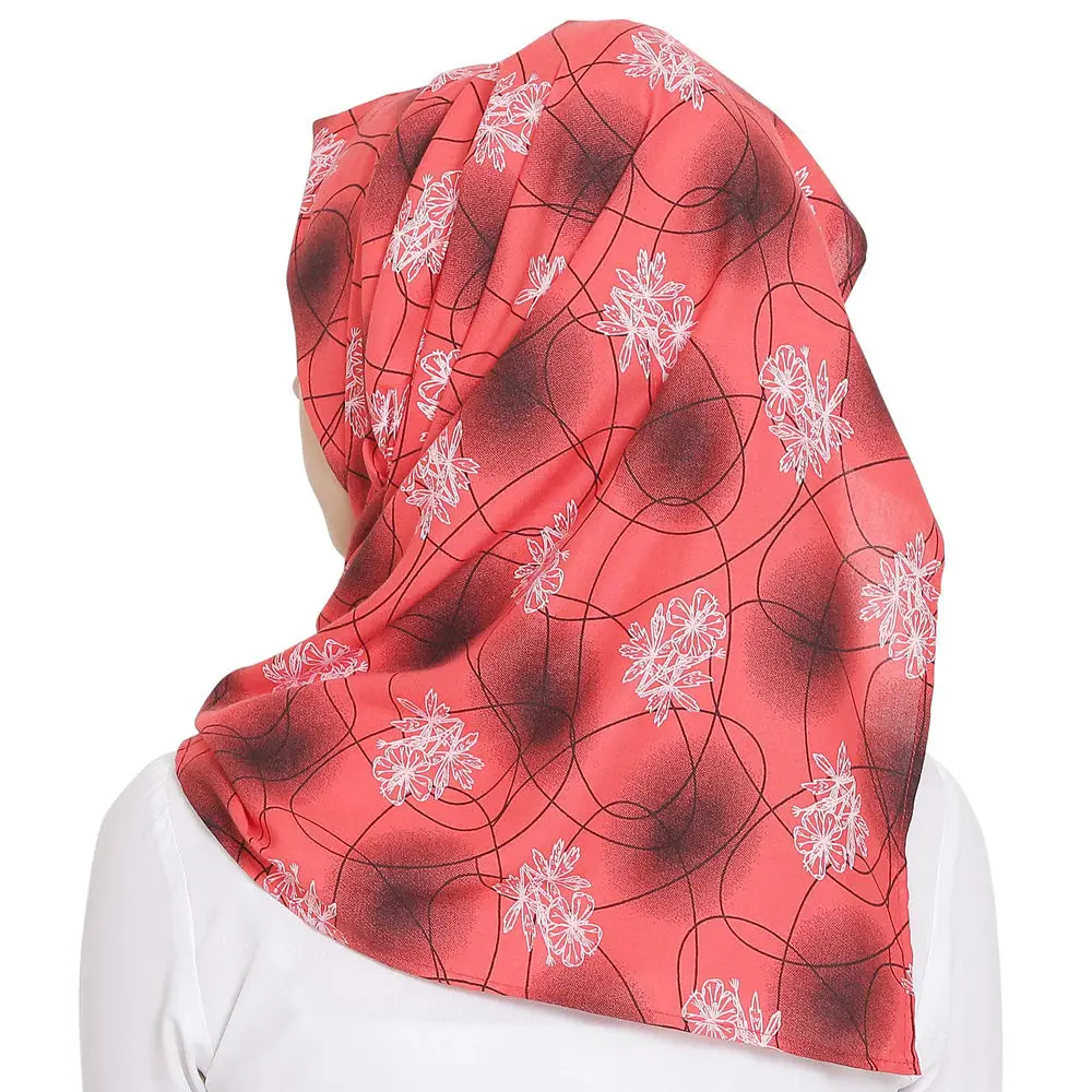 Hot selling cheap price factory wholesale Arab Dubai Muslim chiffon scarf hijab women Malaysia head wrap Plain scarf hijab