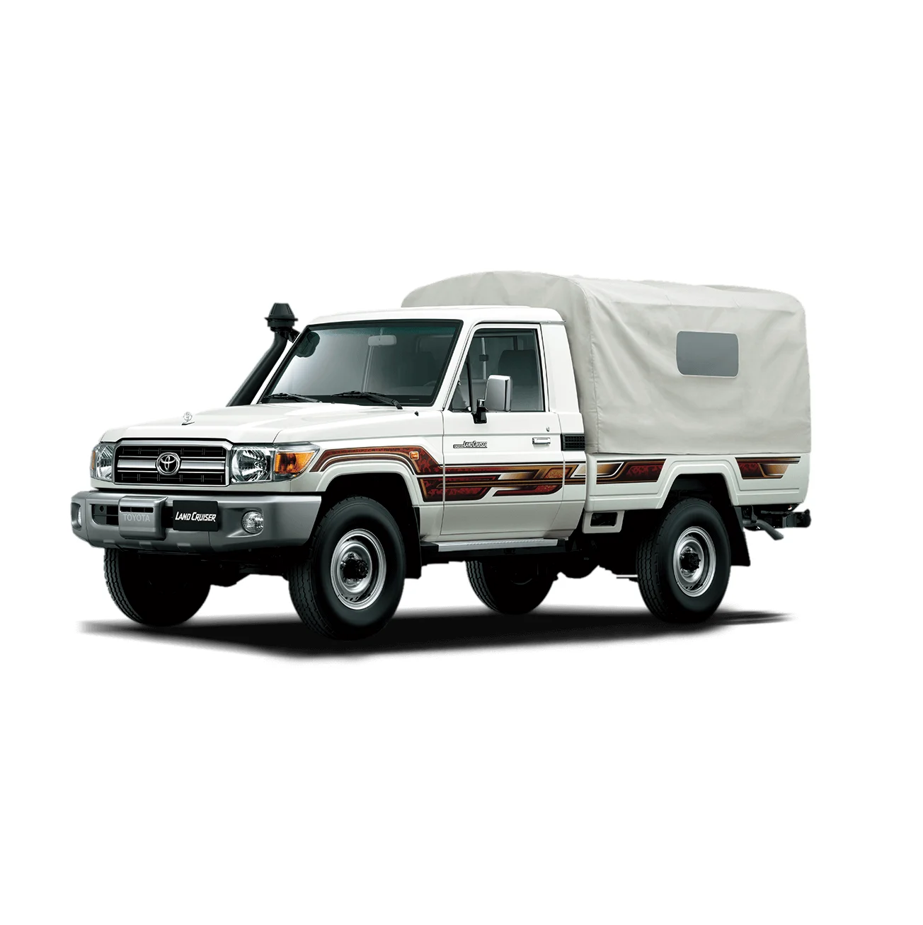 Japanese high quality Toyota Land Cruiser Pickup truck right / Left hand drive automobiles cheap used cars for sale