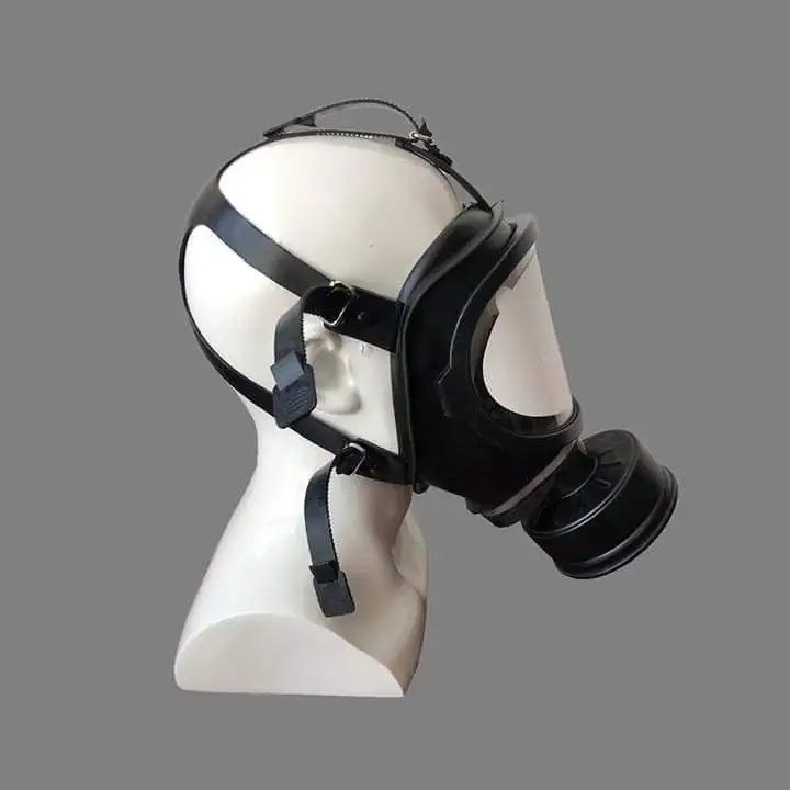 Wholesale Black MF14 Gas Mask Full Face Chemical Respirator Natural Rubber Filter Self-priming