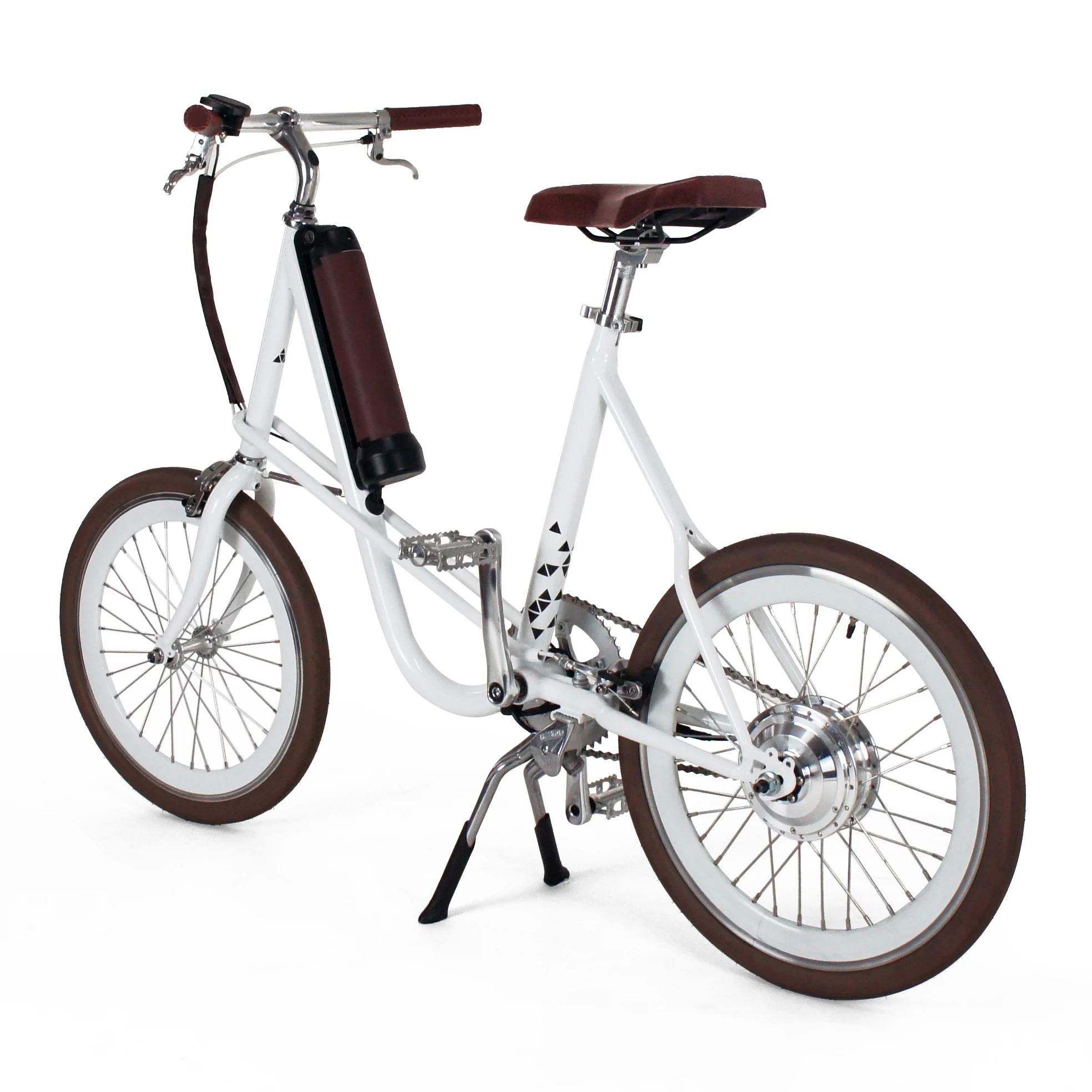speed pedelec for daily commute miniu classic white electric city bike Made in Taiwan e-bike