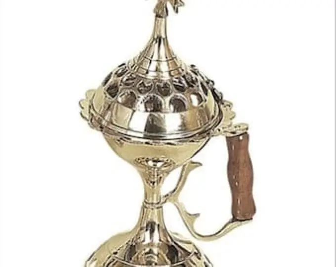 Brass Standing Holy Table vigil lamp Orthodox Greek Christian Bronze Votive Vigil Oil Lamp ..