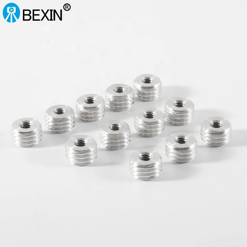 BEXIN camera accessories 1/4 female to 5/8 male conversion screw nut transfer camera screw tripod monopod