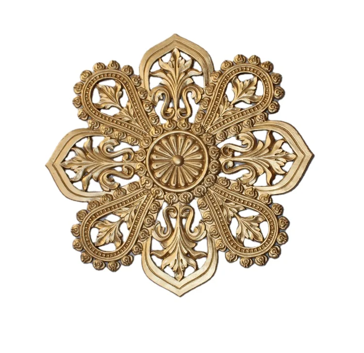 Beautiful Artistic Design Light Weight Golden Color Decoration Ornament Dagina for Wedding Mandaps, Event Stages
