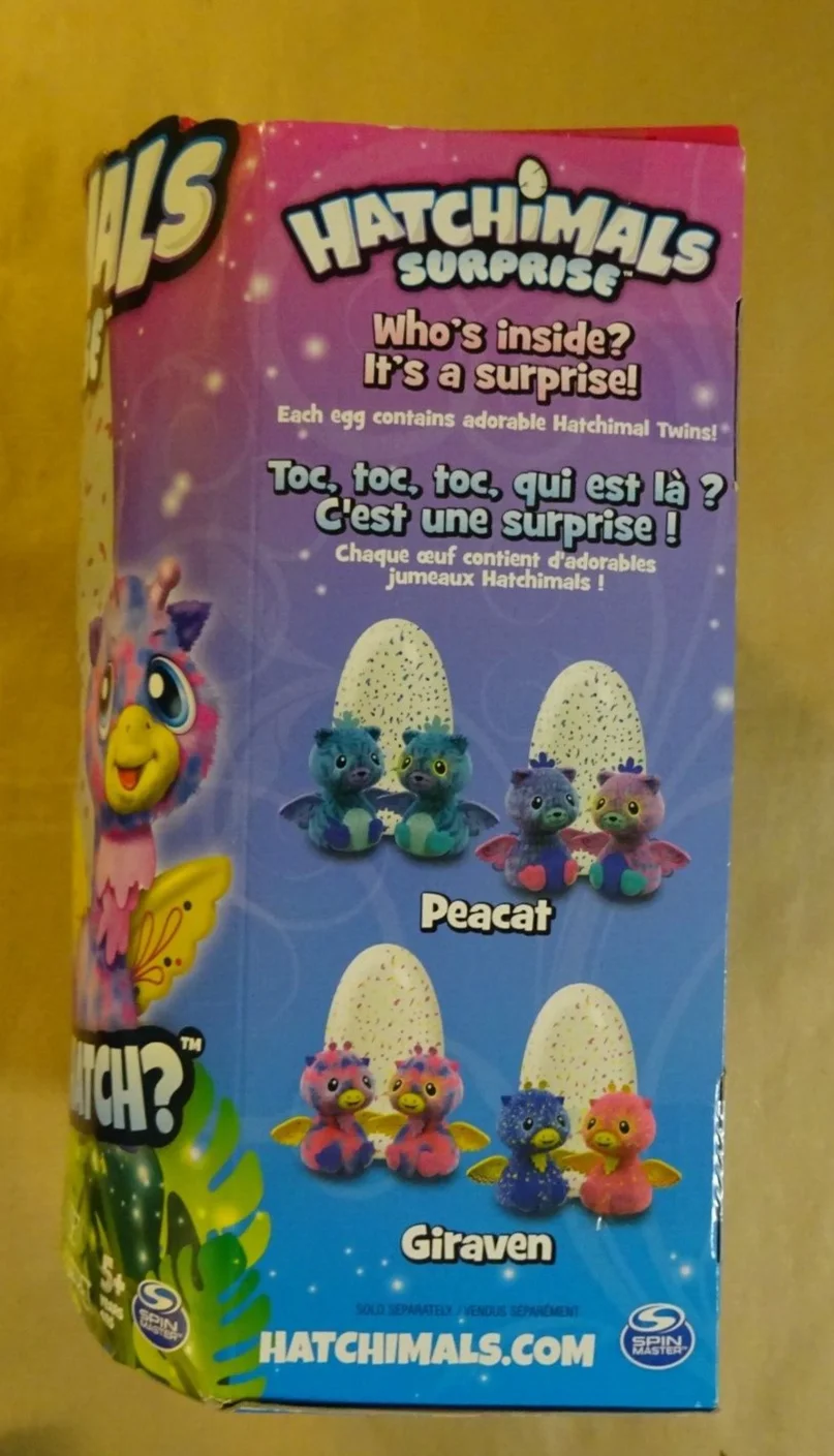 New Sealed Original Discount Hatchimals Surprise - Peacat - Hatching Egg with Surprise Twin Interactive Creatures by Spin Master