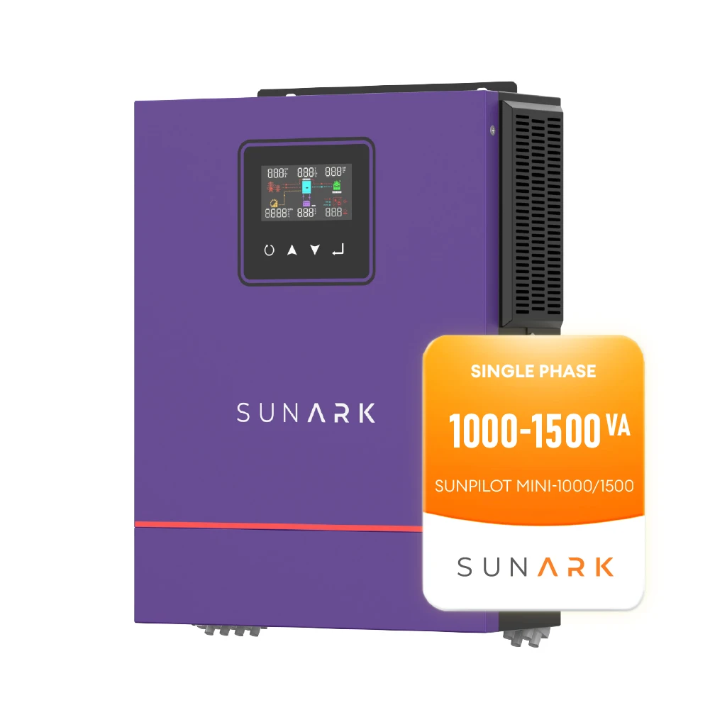 Sunark Off Grid Solar Power Inverter 1000Va 1300Va 1500Va Single Phase Low Voltage Inverter