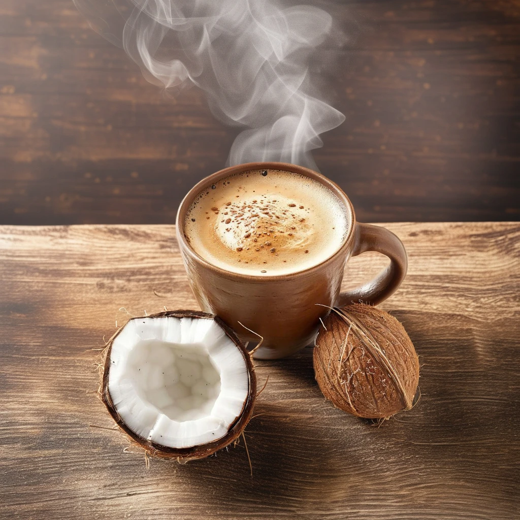 CAFEDUA COCONUT COFFEE CONVENIENT SWEET CREAMY WHOLESALE TO REPACK UNDER YOUR BRAND COCONUT FLAVORED COFFEE INSTANT